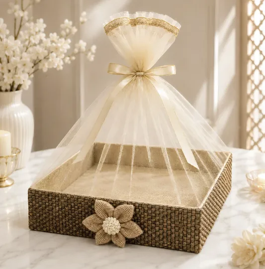 Decorative Gift Basket Tray