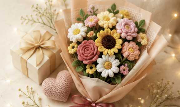 Crochet Bouquets for Birthdays