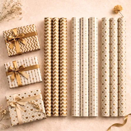 Metallic Gift Wrapping Paper