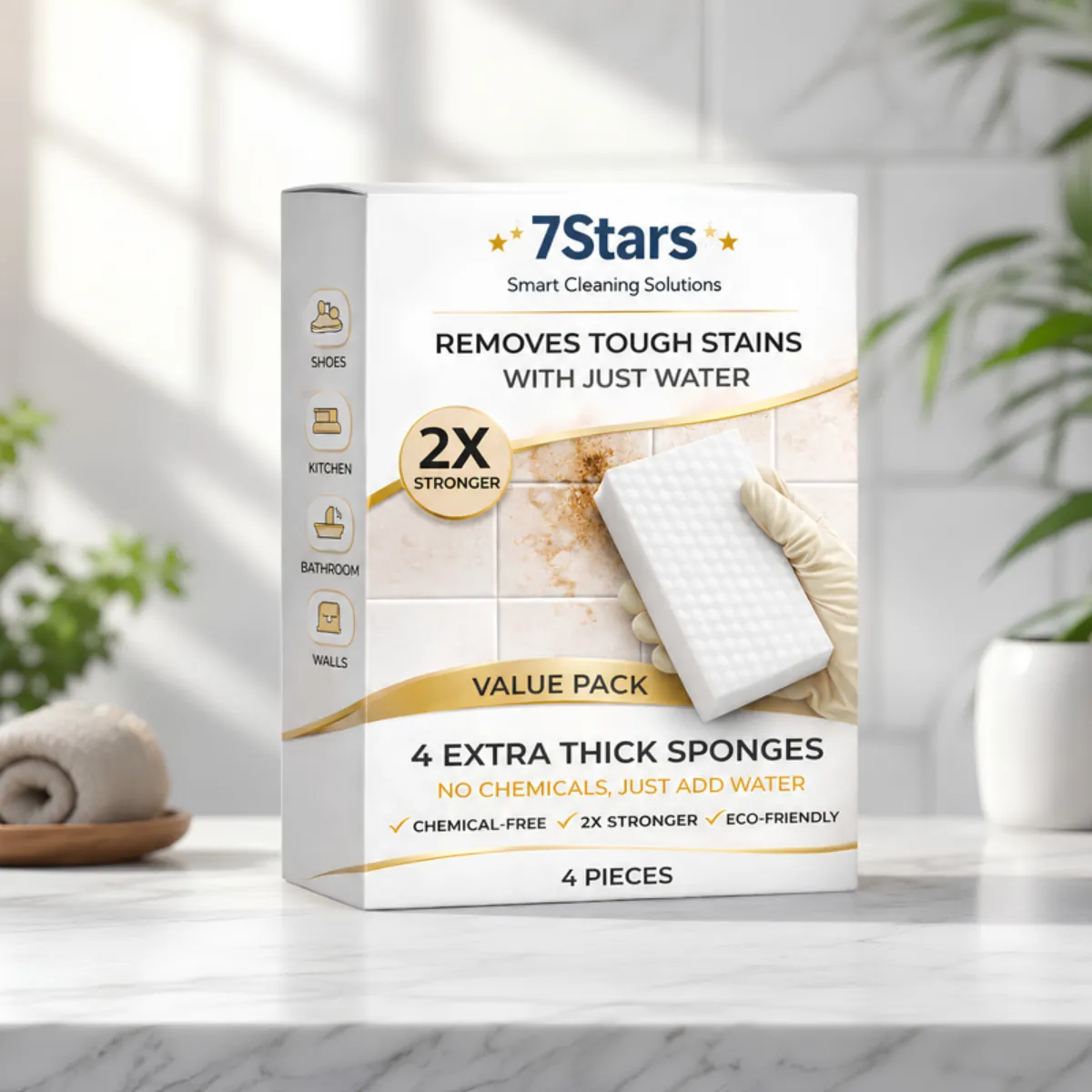 Magic Cleaning Eraser Sponge